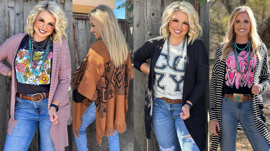 Cardigans & Kimonos – Texas True Threads