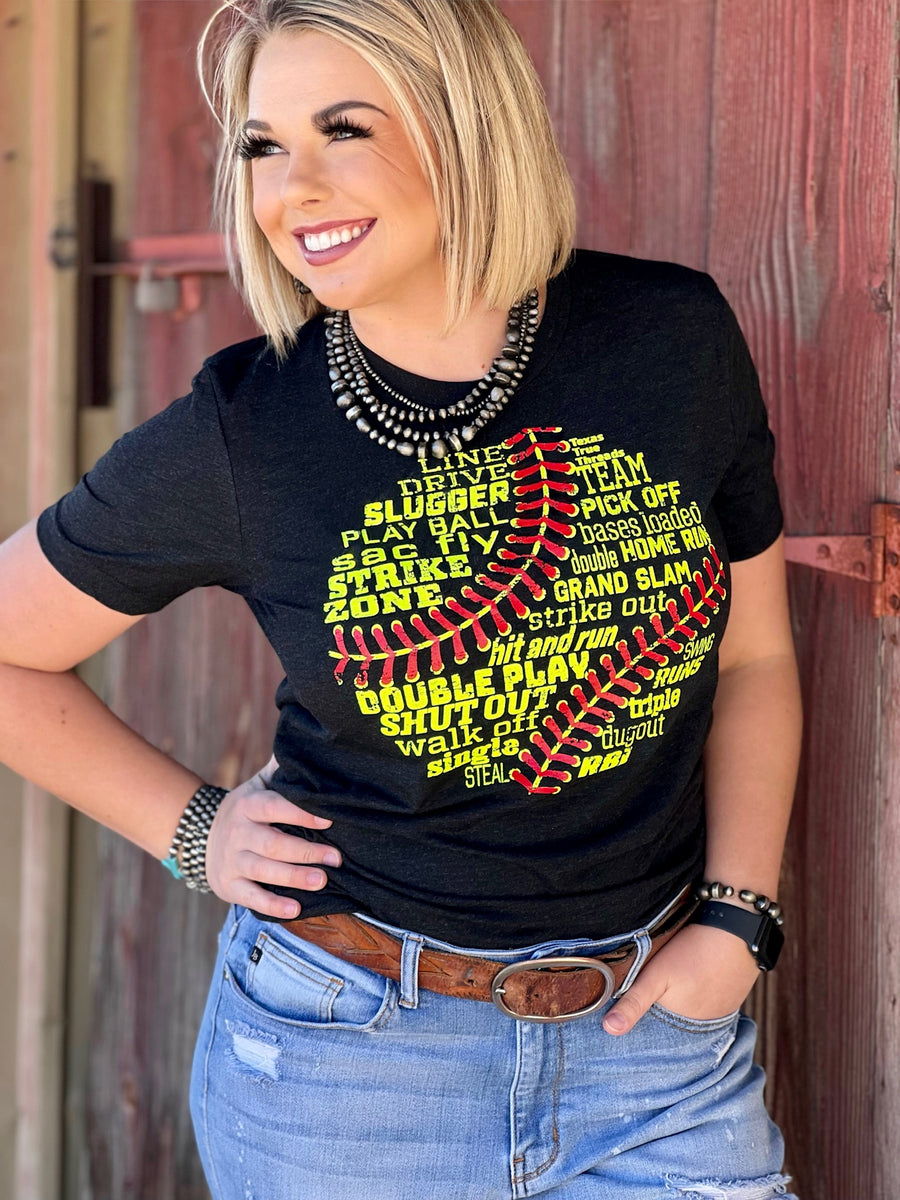Softball Lingo Tee Texas True Threads