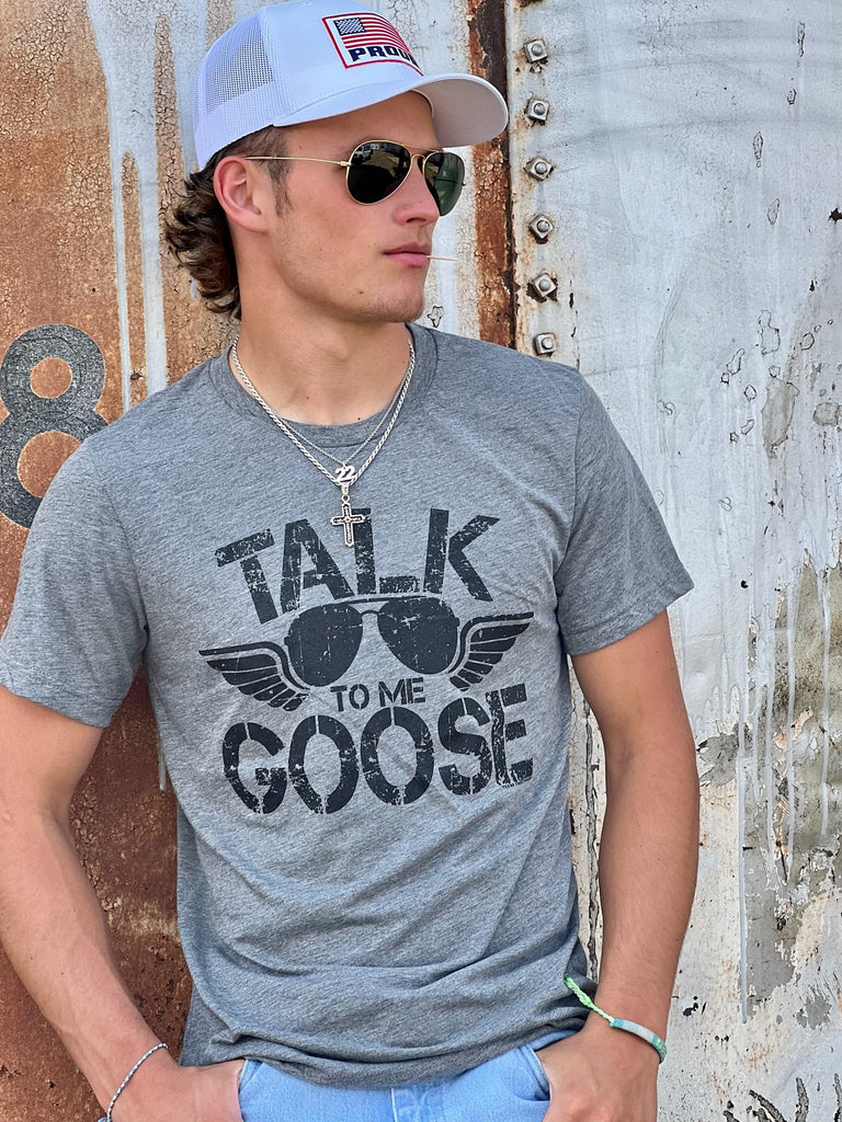 Talk To Me Goose - Top Gun - Bella Canvas Unisex T- Shirt